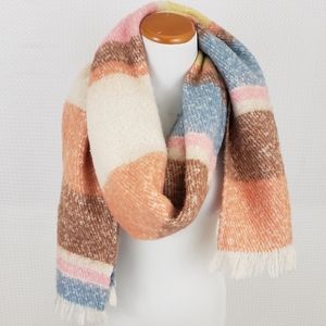 American Eagle Scarf Cozy Stripe Blanket Scarf Boho